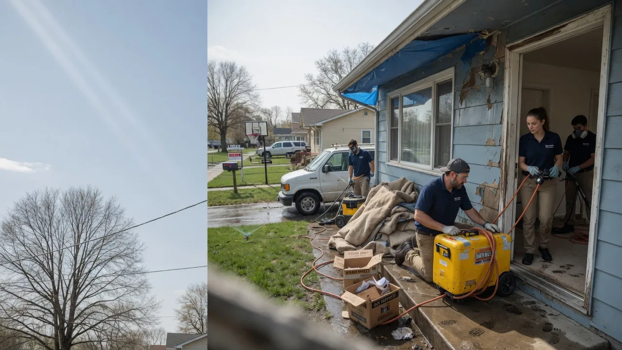 Basement Flood Cleanup in New Florence, MO near me